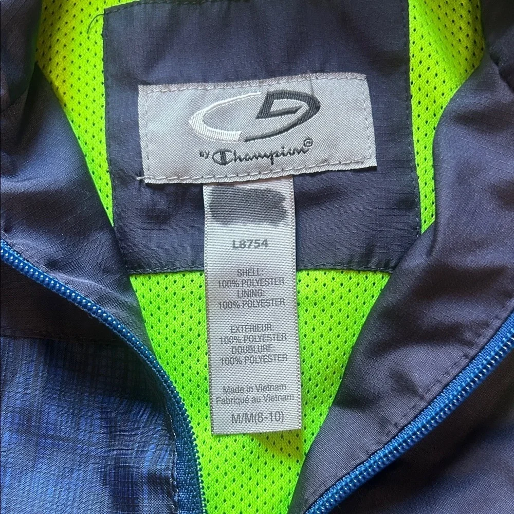 Champion Kids' Navy Raincoat with Reflective Details